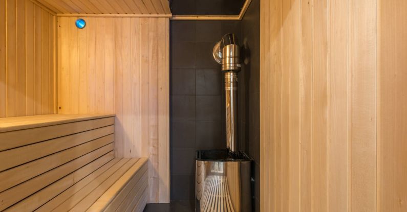 Home Sauna - Modern Home Sauna Interior