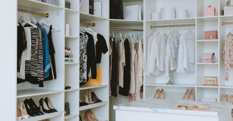 Shelving - White Drawer in the Wardrobe