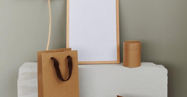 Entryway - Paper Bags and a Mirror