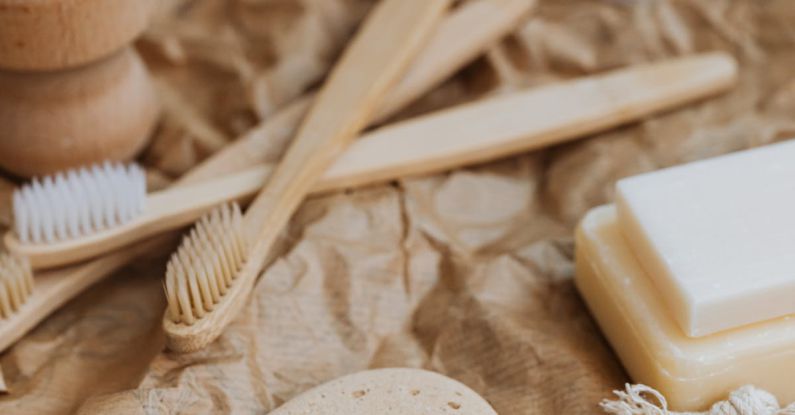 Eco-Friendly Bathroom - Eco-friendly Wooden Toothbrushes, Brushes and Soap