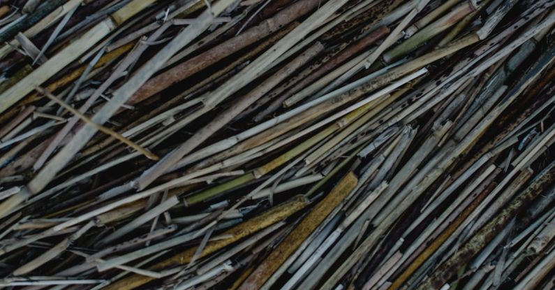 Natural Fibers - Stack of Dry Grass